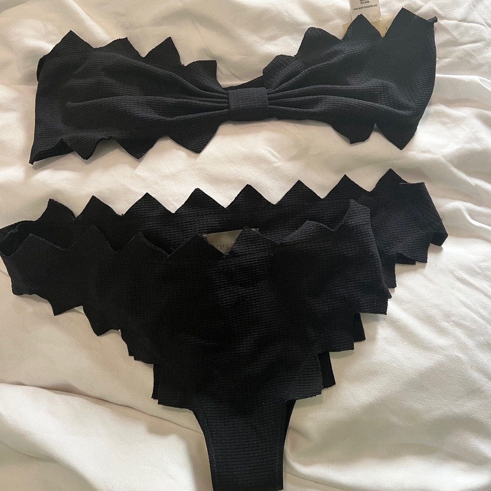 Marysia Swim Honolulu Bikini in Black (Large)
